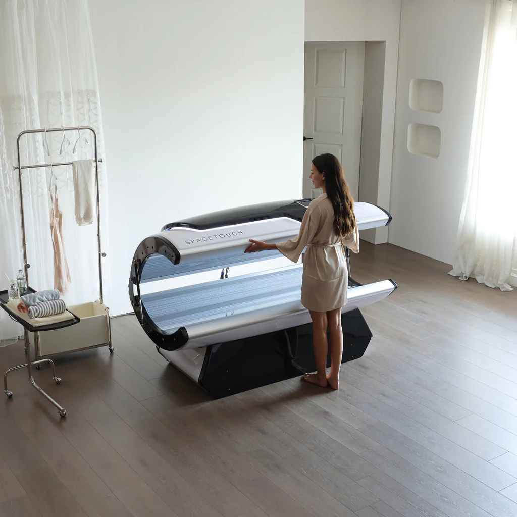 BioX Light Therapy Steam Wet Sauna View
