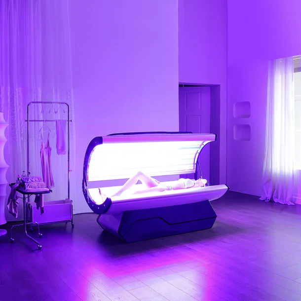 BioX Light Therapy Steam Wet Sauna View