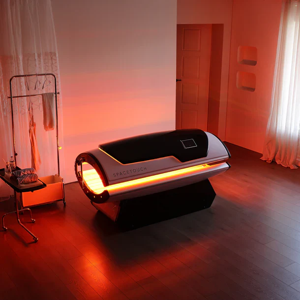 BioX Light Therapy Steam Wet Sauna View